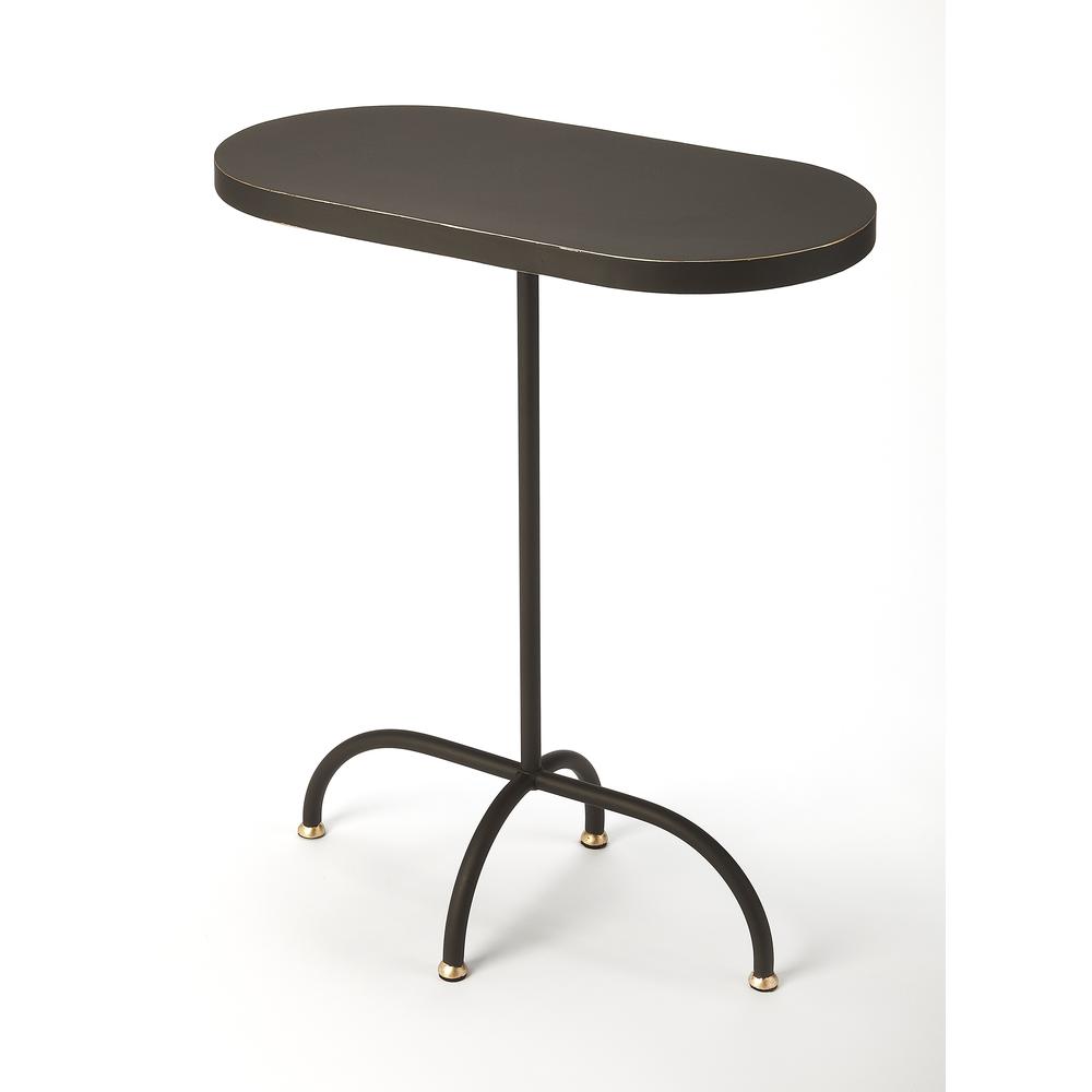 Cleo  Side Table, Black. Picture 1