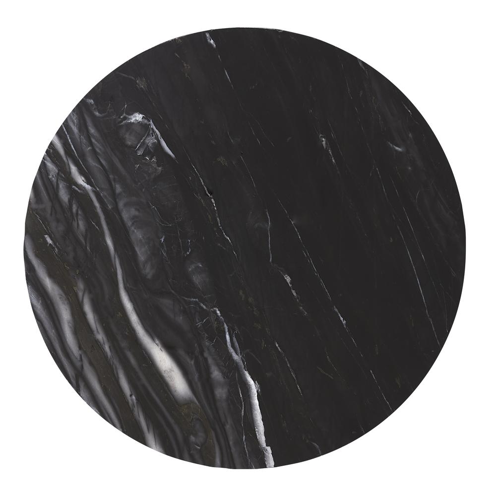 Martel Marble & Metal Side Table, Multi-Color. Picture 4