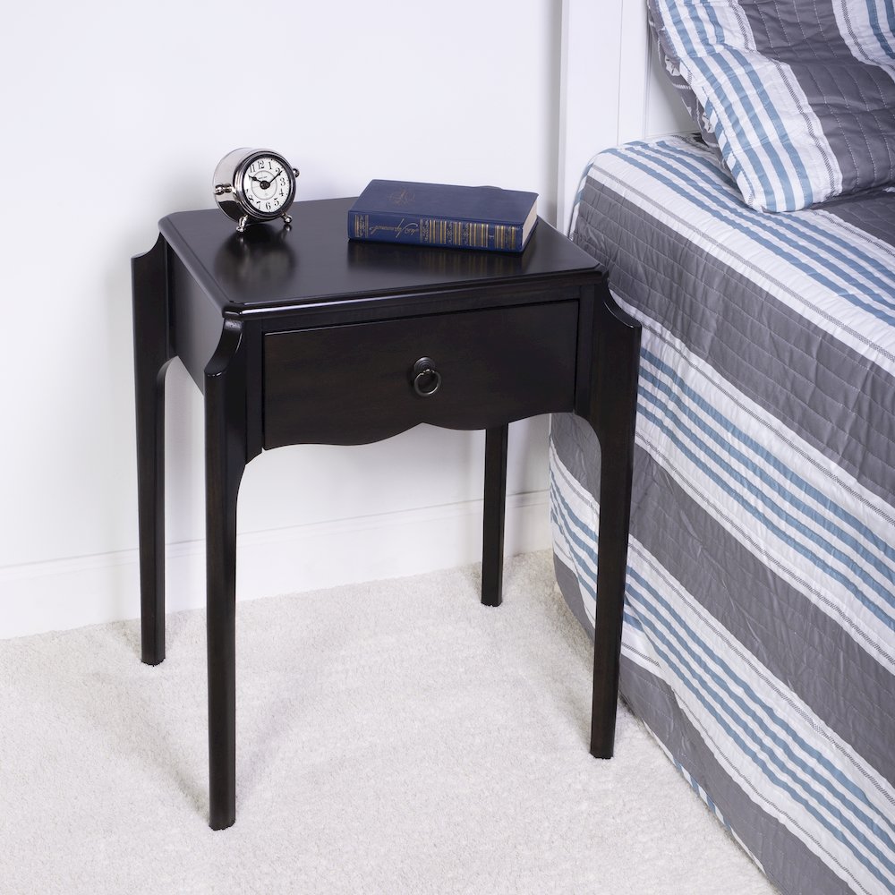 Wilshire  Nightstand, Dark Brown. Picture 2