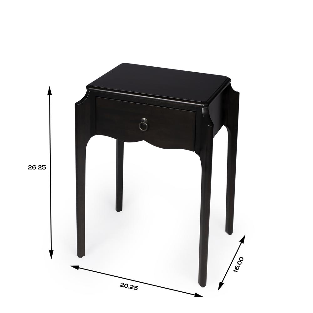Wilshire  Nightstand, Dark Brown. Picture 11