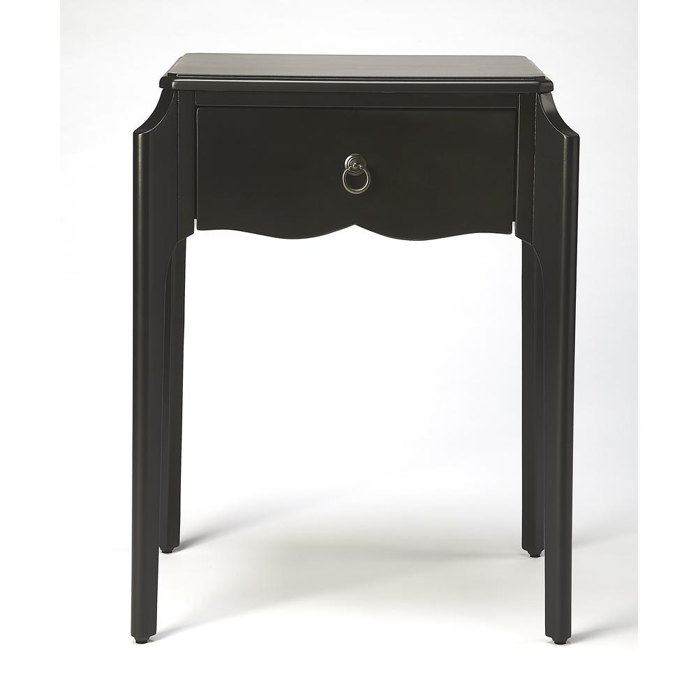 Wilshire  Nightstand, Black. Picture 4