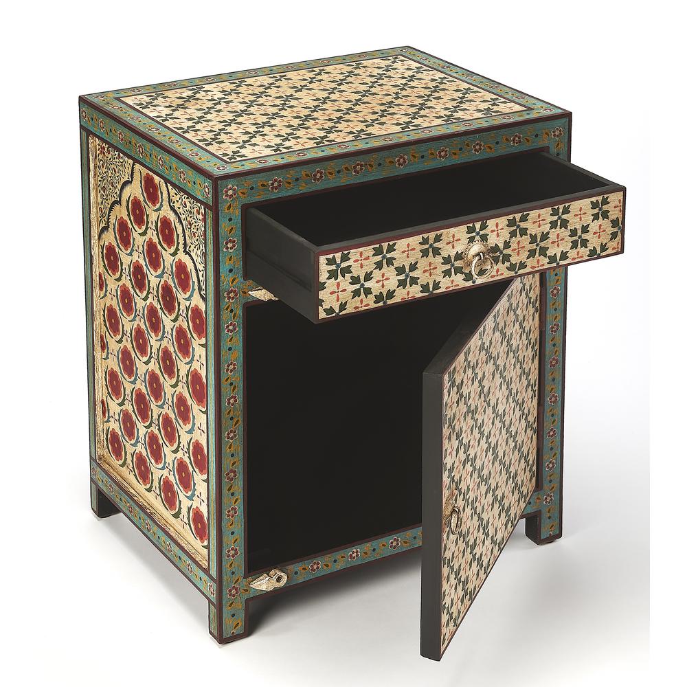 Perna Hand Painted Chest, Multi-Color. Picture 2