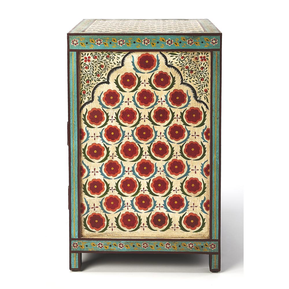 Perna Hand Painted Chest, Multi-Color. Picture 4