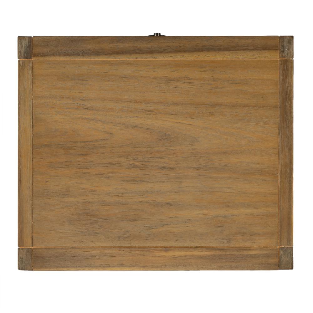 Lark Natural Wood End Table, Light Brown. Picture 8