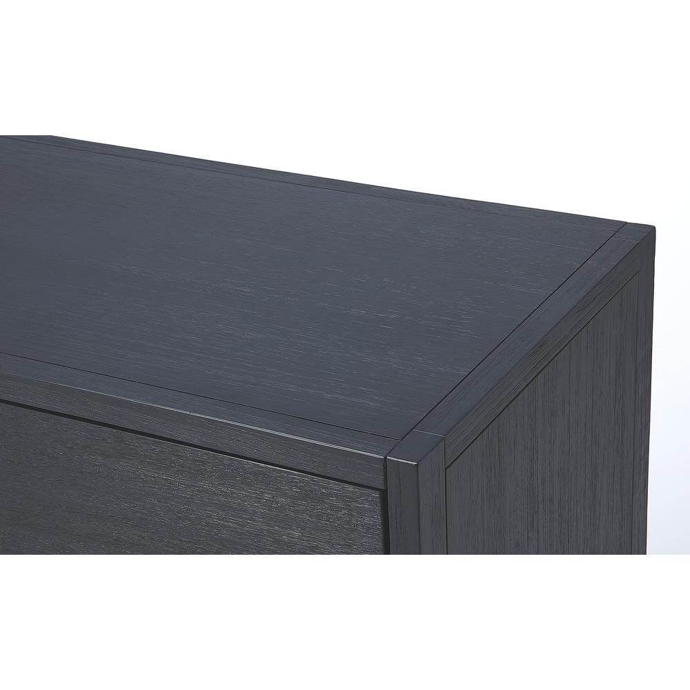 Lark 3 Drawer Dresser, Navy Blue. Picture 4