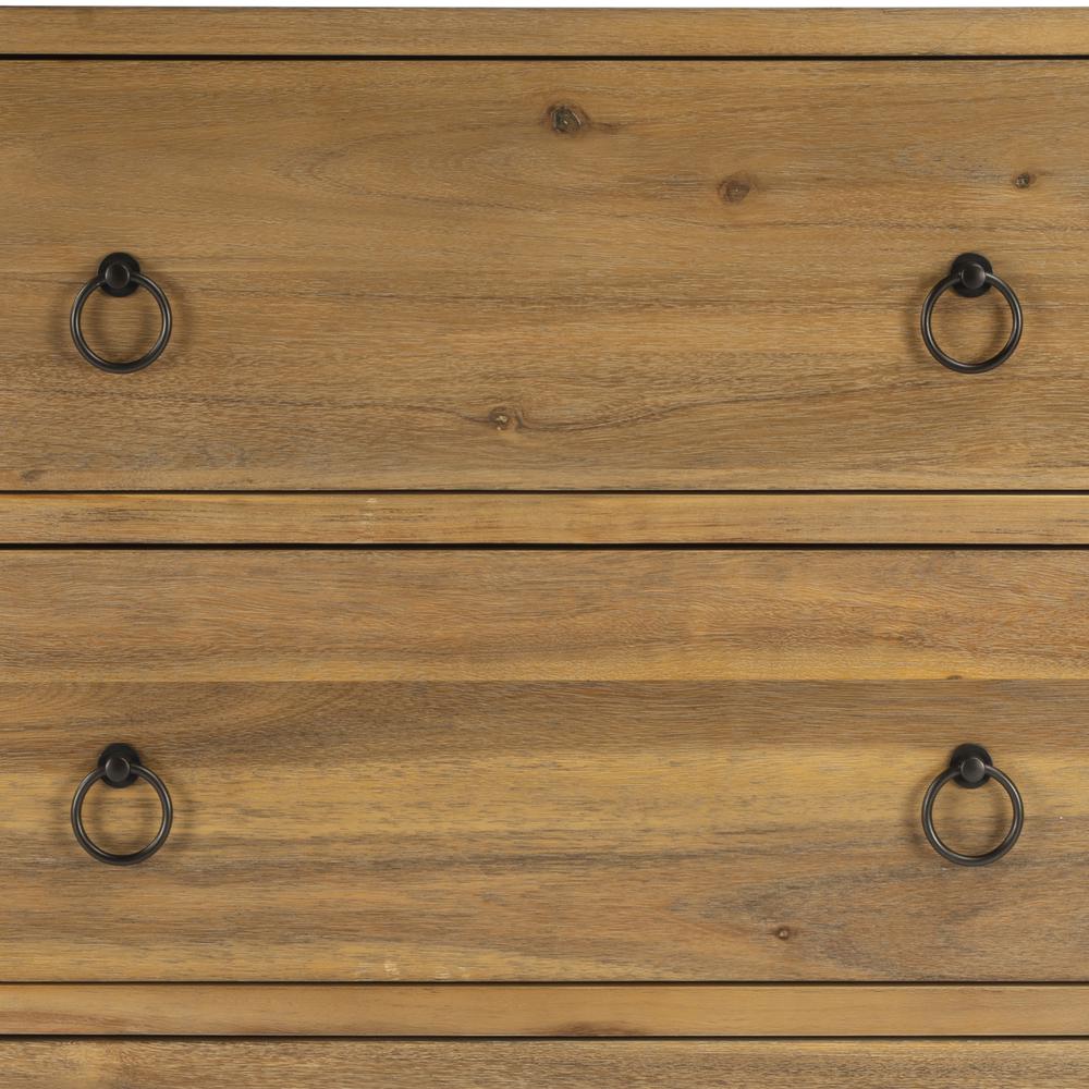 Lark 3 Drawer Dresser, Light Brown. Picture 8