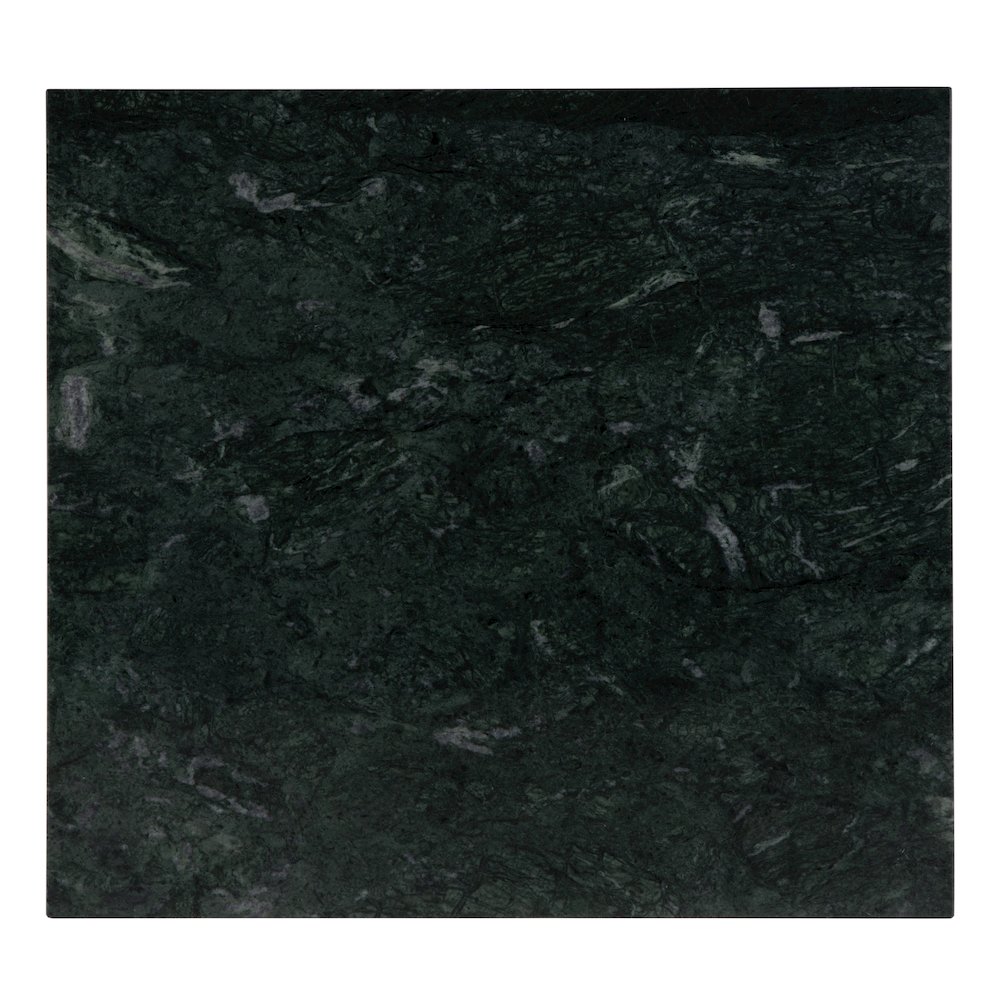 Stephanik 20.25 in. W Rectangular Marble & Leather Magazine Side Table, Green. Picture 8