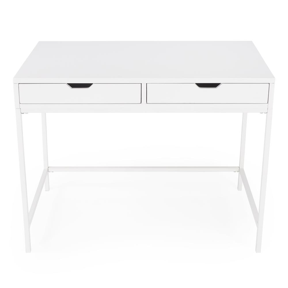 Belka Desk with Drawers, White. Picture 3