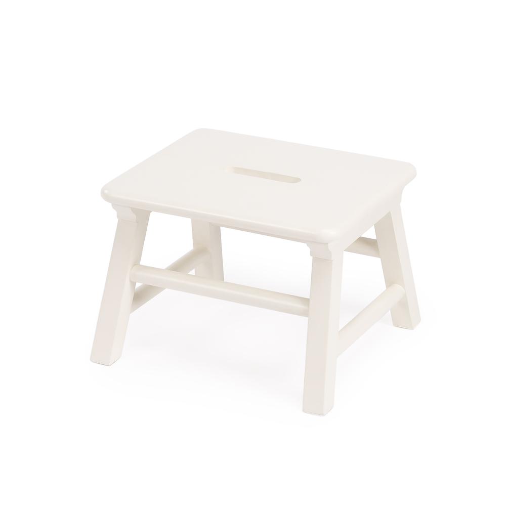 Melrose Step Stool, White. Picture 1