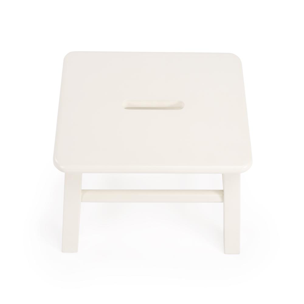 Melrose Step Stool, White. Picture 4