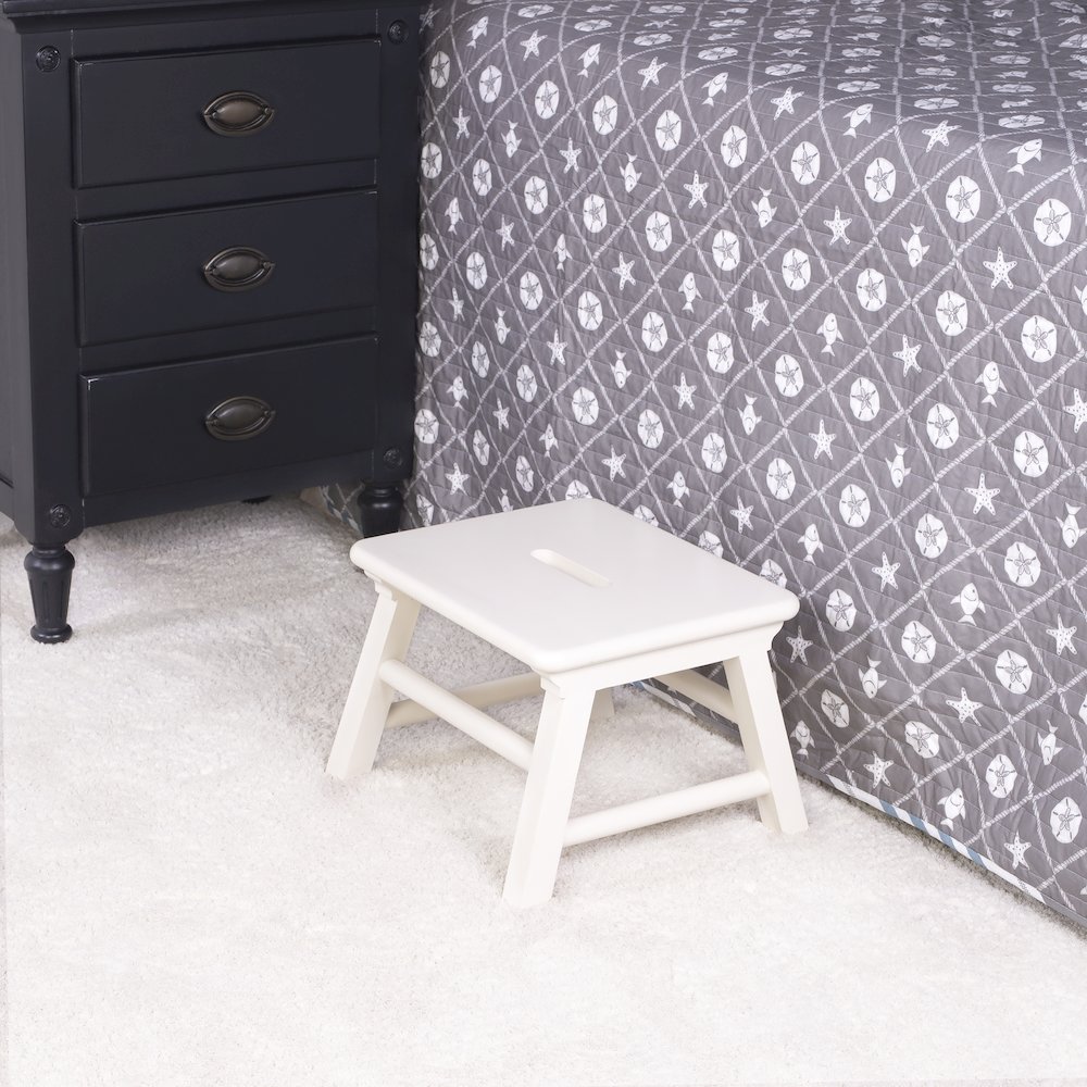 Melrose Step Stool, White. Picture 9