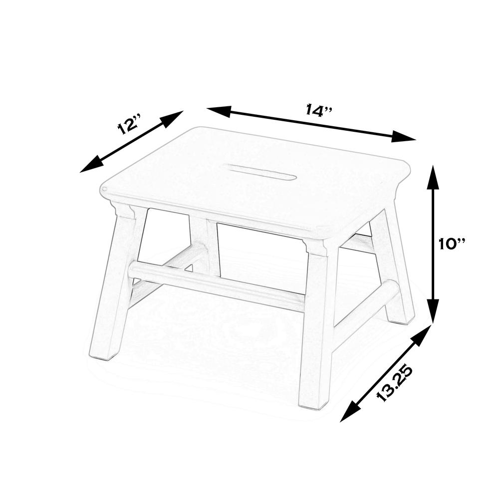Melrose Step Stool, White. Picture 8