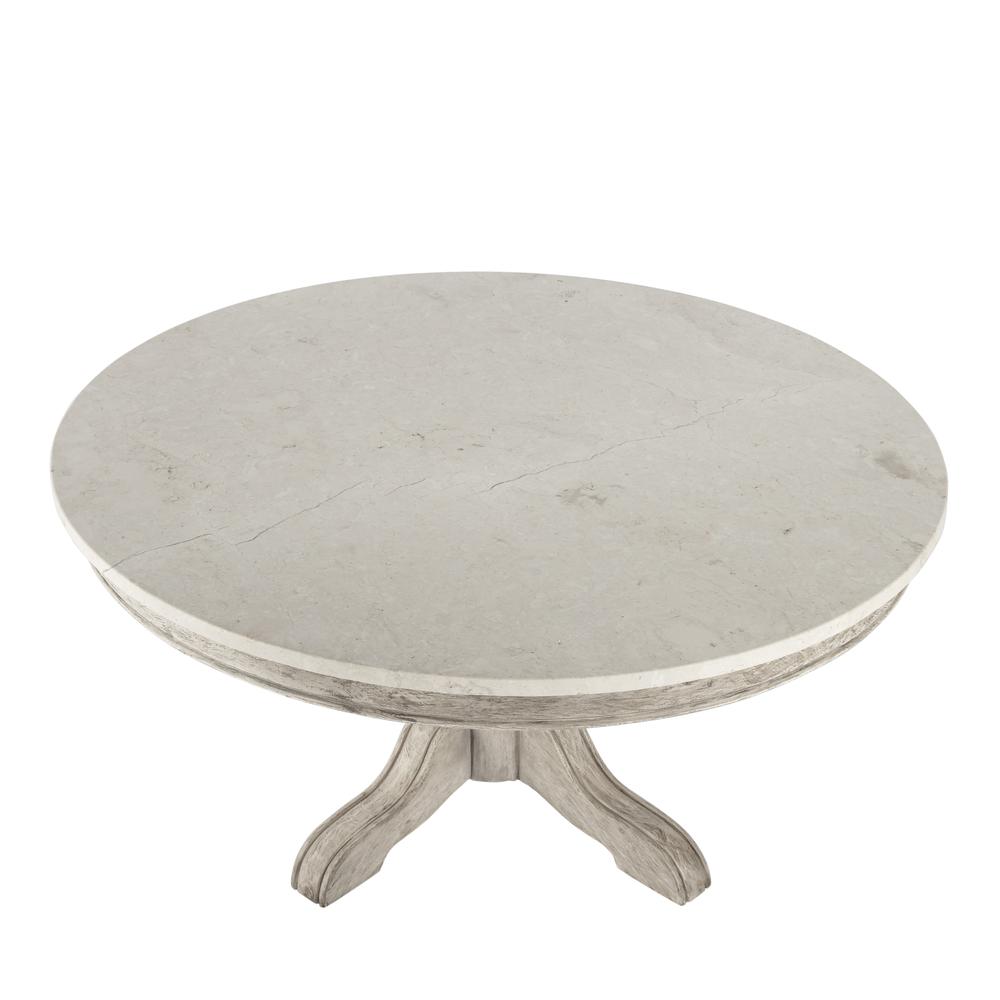 Danielle Marble Coffee Table, Gray. Picture 4
