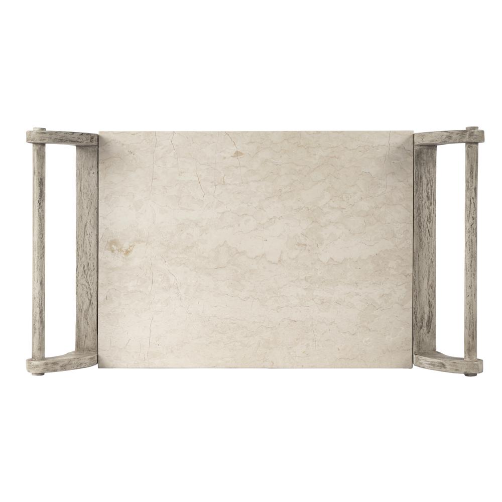 Danielle Marble Bar Cart, Gray. Picture 6