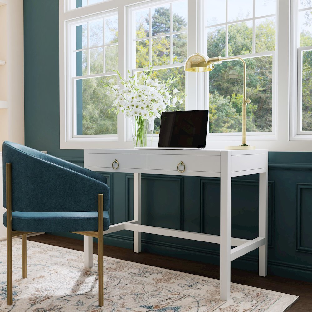 Lark Desk, White. Picture 10