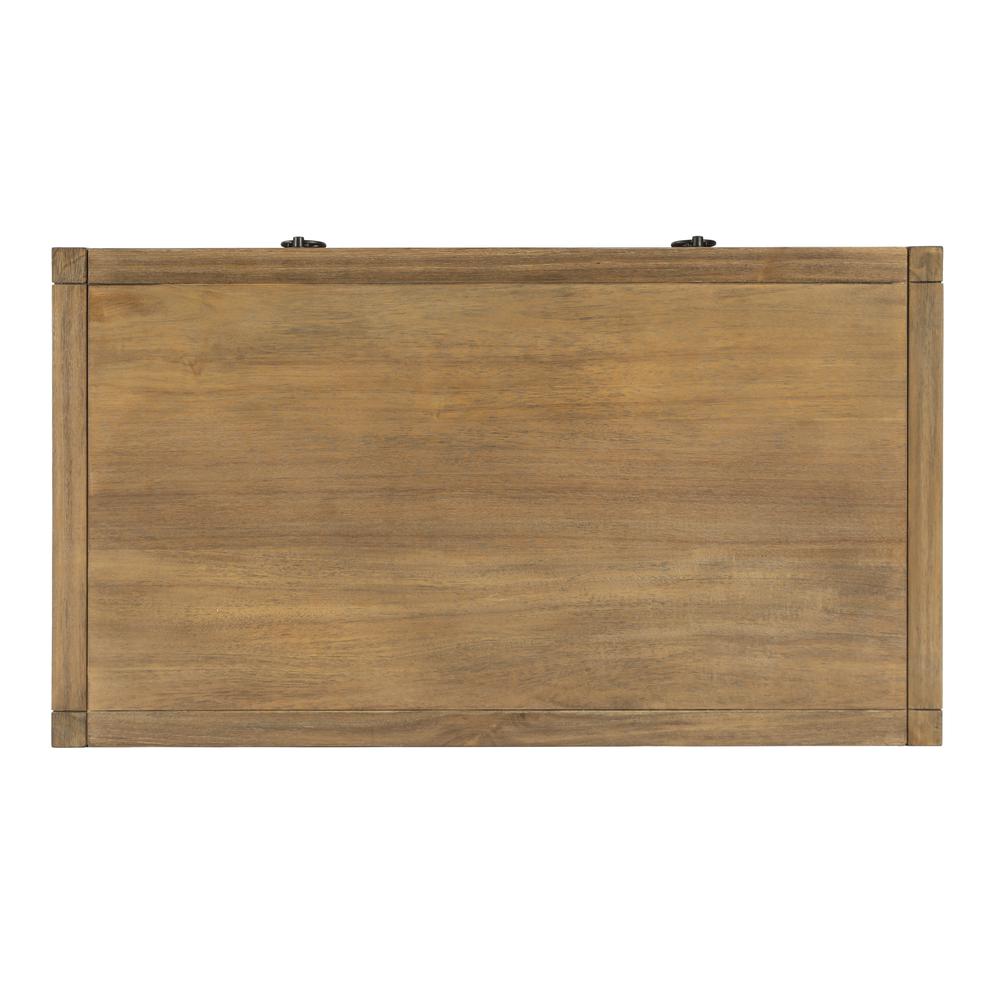 Lark Natural Wood Desk, Light Brown. Picture 7