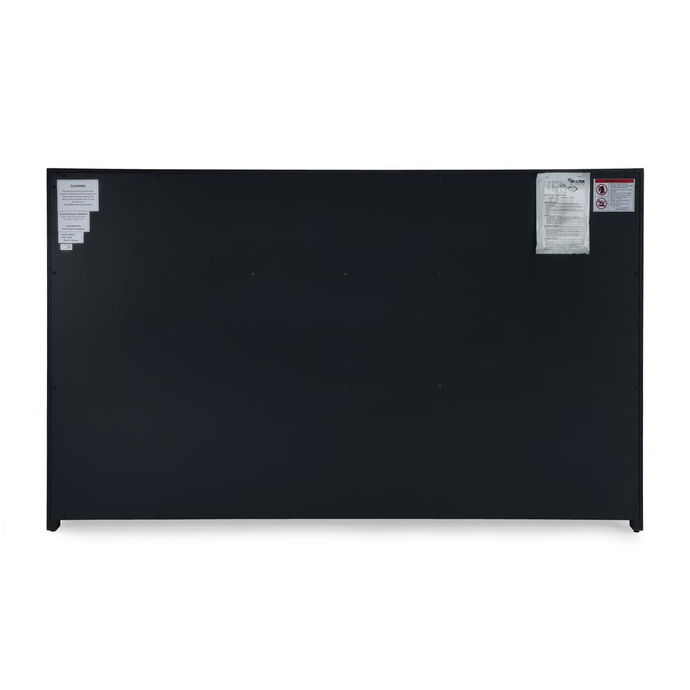 Lark 6 Drawer Dresser, Navy Blue. Picture 5