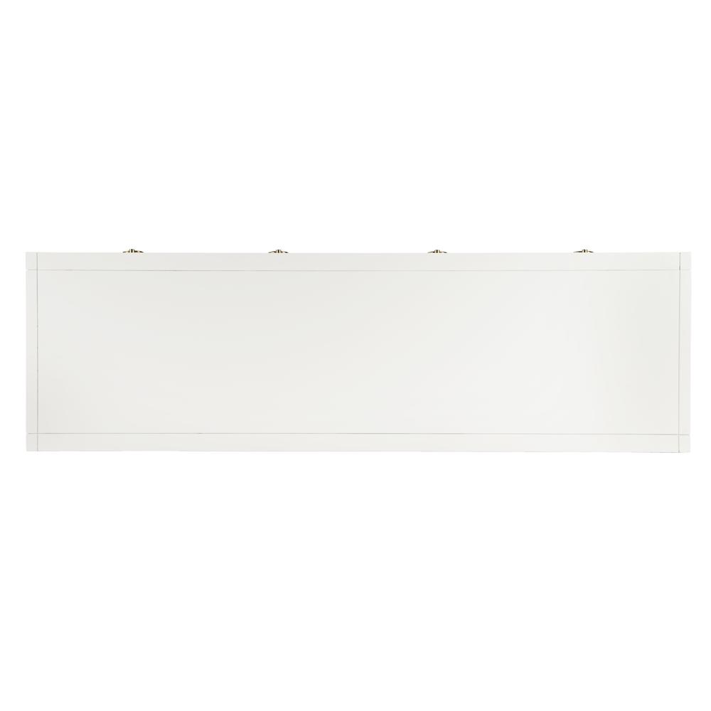 Lark 6 Drawer Dresser, White. Picture 7