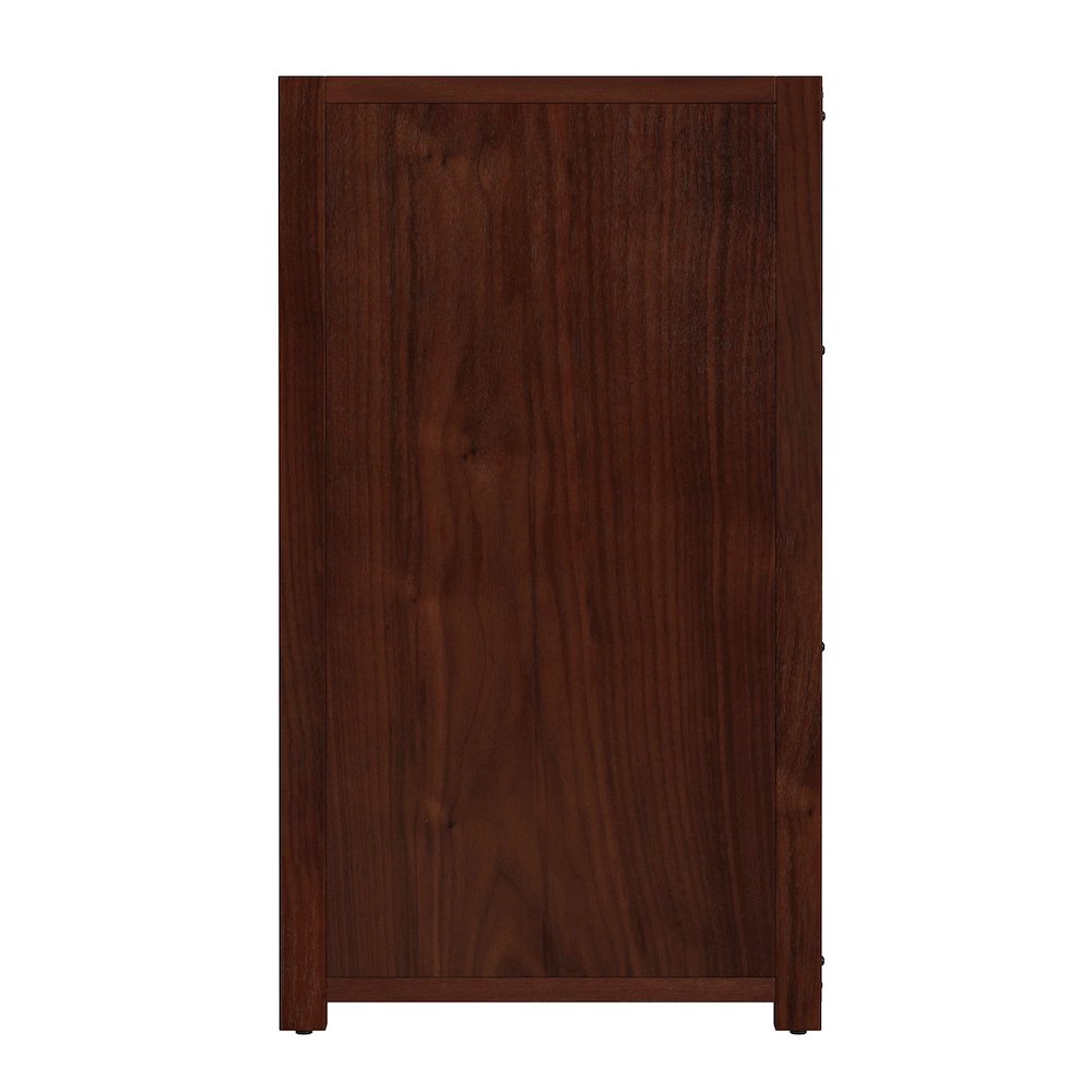 Lark 60 in. W Rectangular Wood 6 Drawer Dresser, Medium Brown. Picture 5
