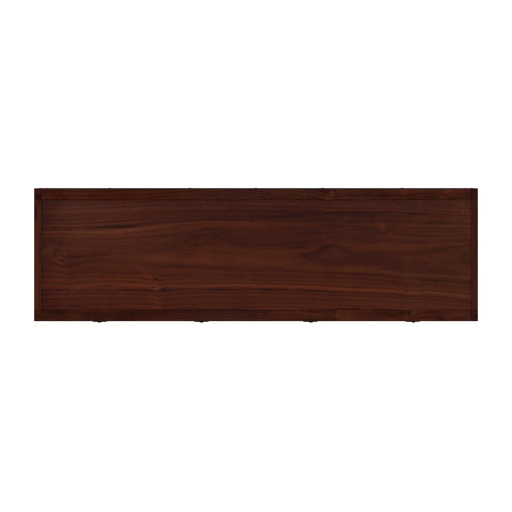 Lark 60 in. W Rectangular Wood 6 Drawer Dresser, Medium Brown. Picture 7