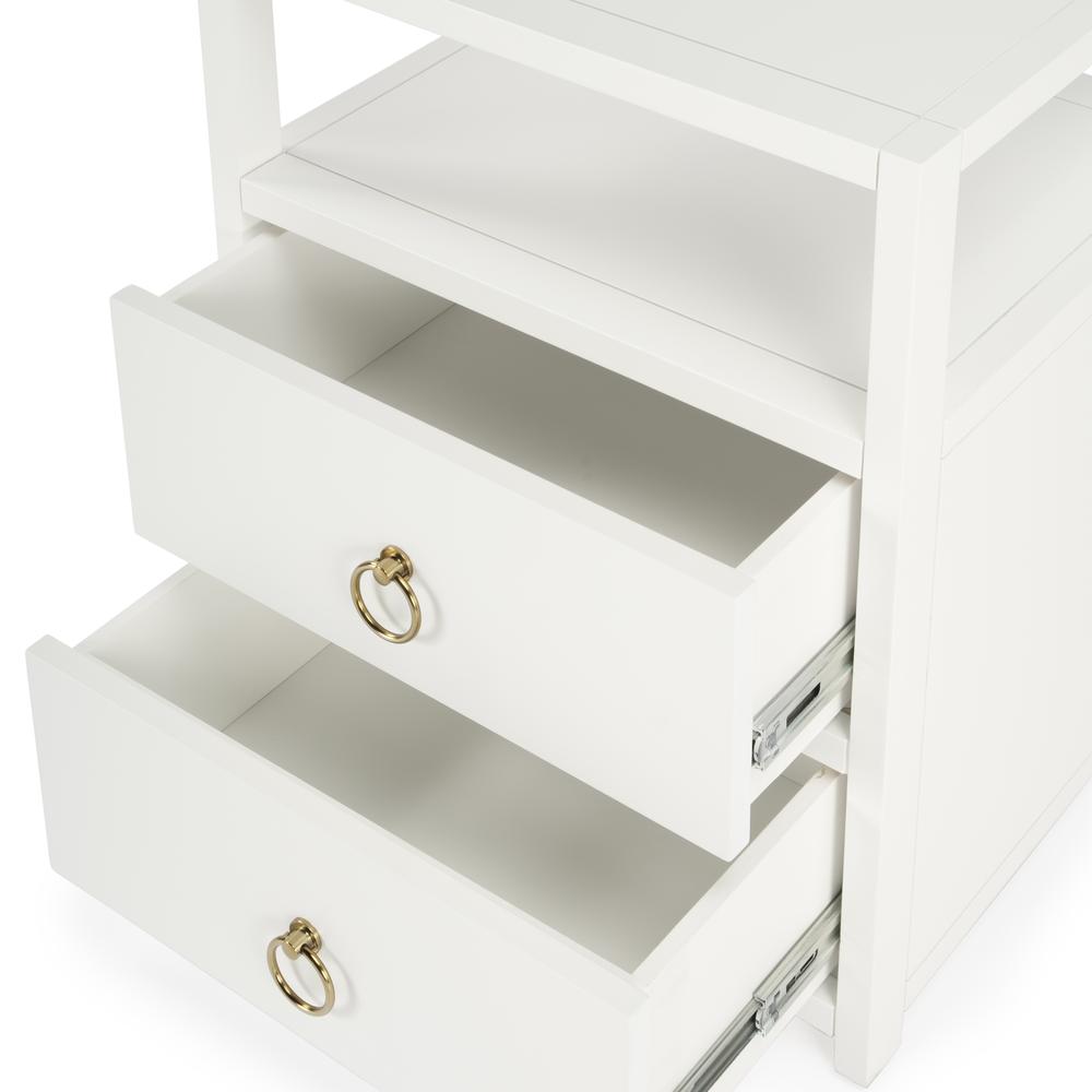 Lark Nightstand, White. Picture 3