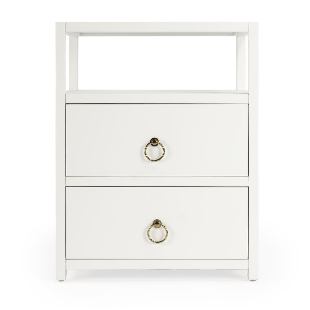 Lark Nightstand, White. Picture 5