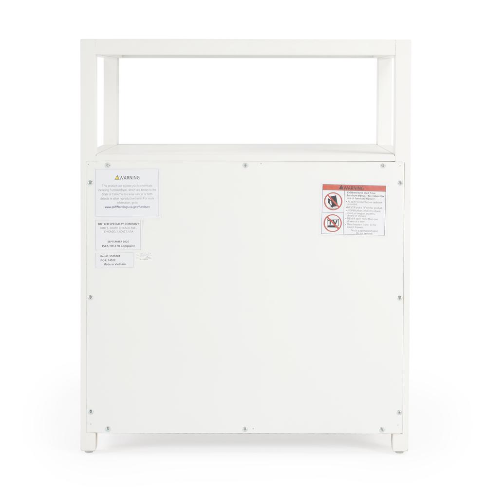 Lark Nightstand, White. Picture 7