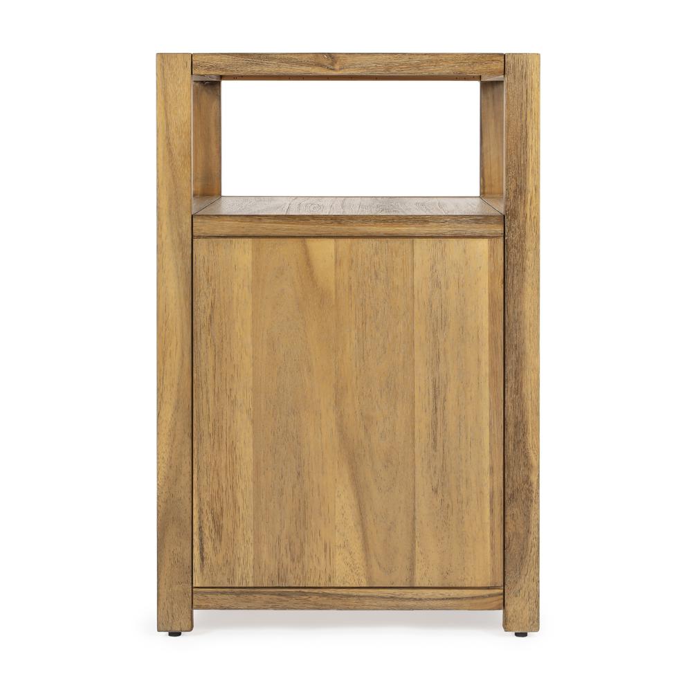 Lark Natural Wood Nightstand, Light Brown. Picture 5