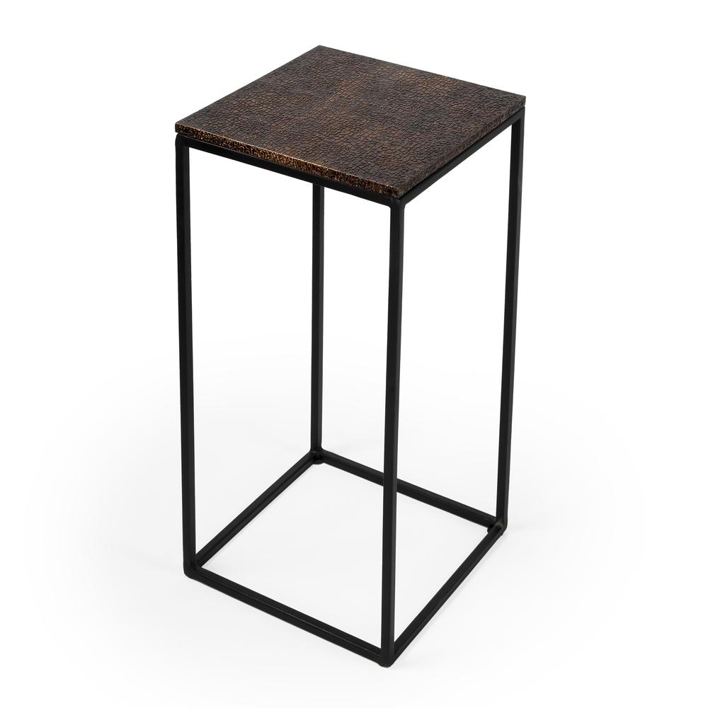 Lacrossa Top Side Table, Bronze. Picture 1