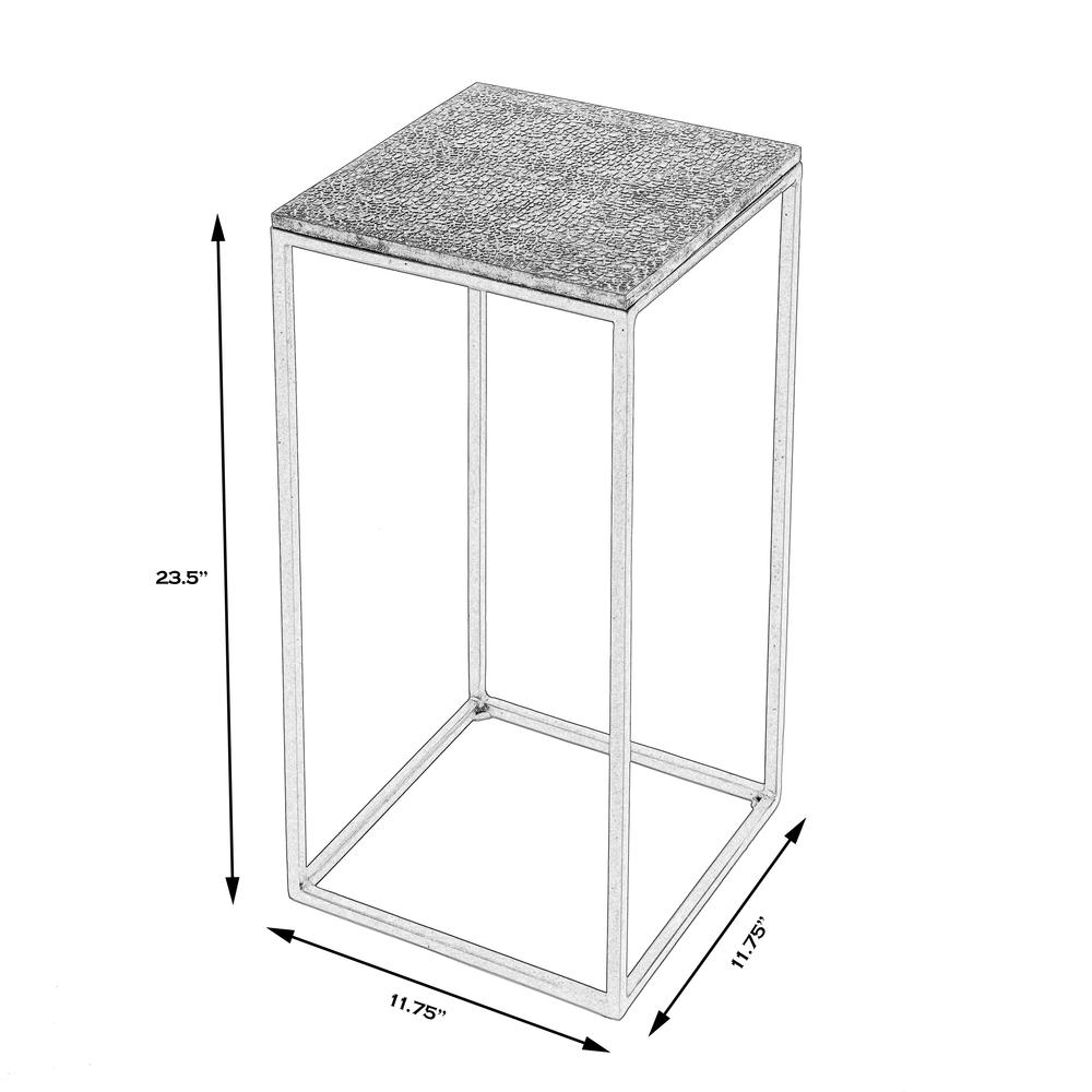 Lacrossa Top Side Table, Bronze. Picture 6
