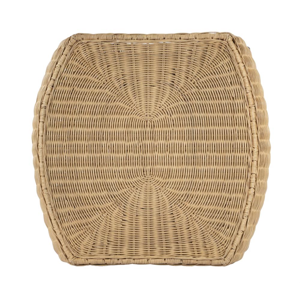 Coralitta Rattan End Table, Light Brown. Picture 6