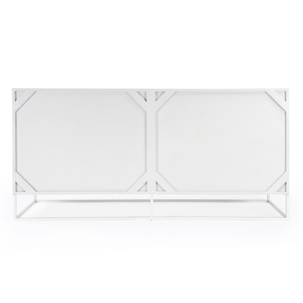 Lennasa Wooden 63" Sideboard, White. Picture 5