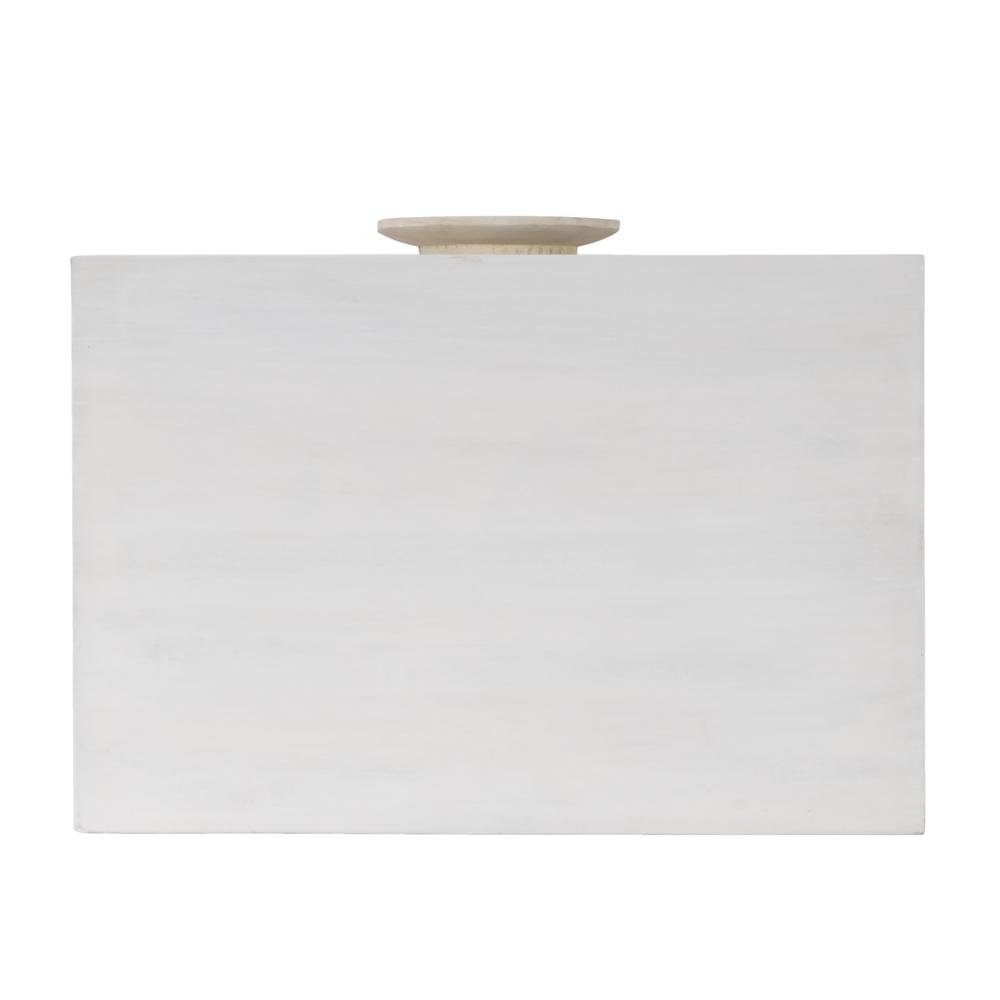 Lennasa 2 drawers Nightstand, White. Picture 7