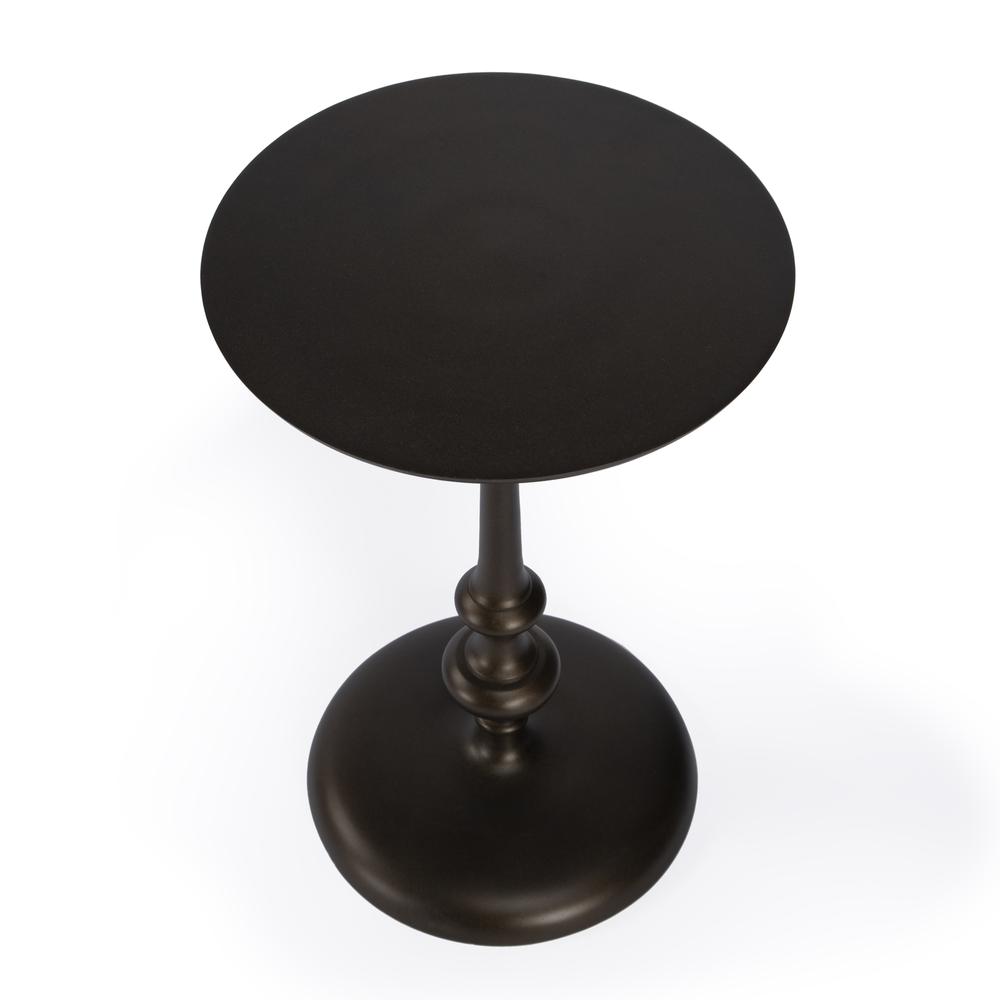 Ivanna Metal Side Table, Bronze. Picture 2