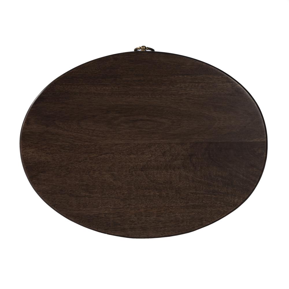 Carnolitta One Drawer End Table, Dark Brown. Picture 7