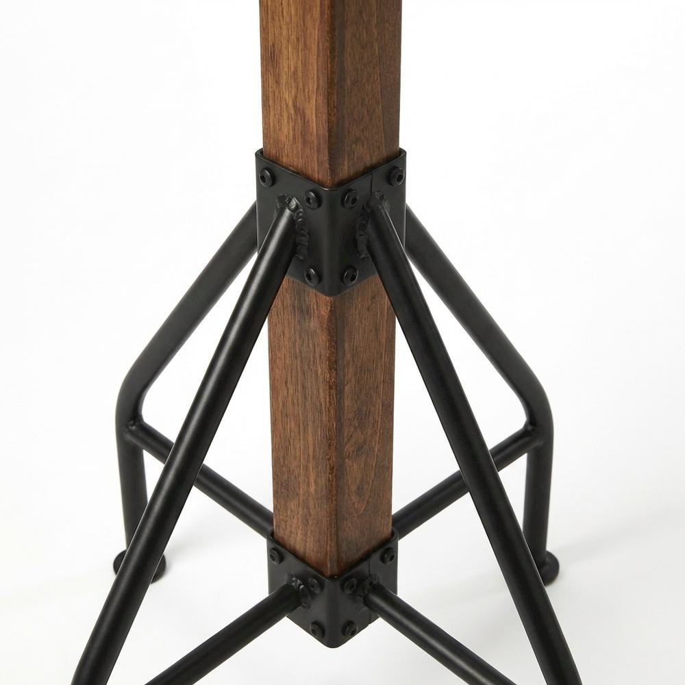 Industrial Floor Stand Coat Rack, Rustic Coat Tree for Entryway Hallway. Picture 8