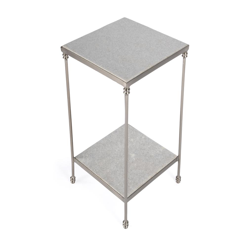Imogen Marble Side Table, White. Picture 2