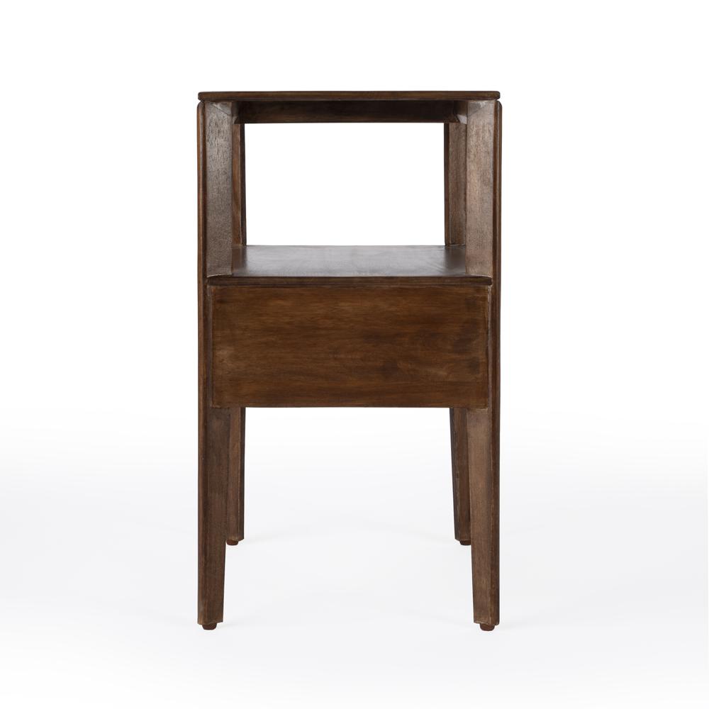 Vardo 1 Drawer Cane Nightstand, Multi. Picture 5