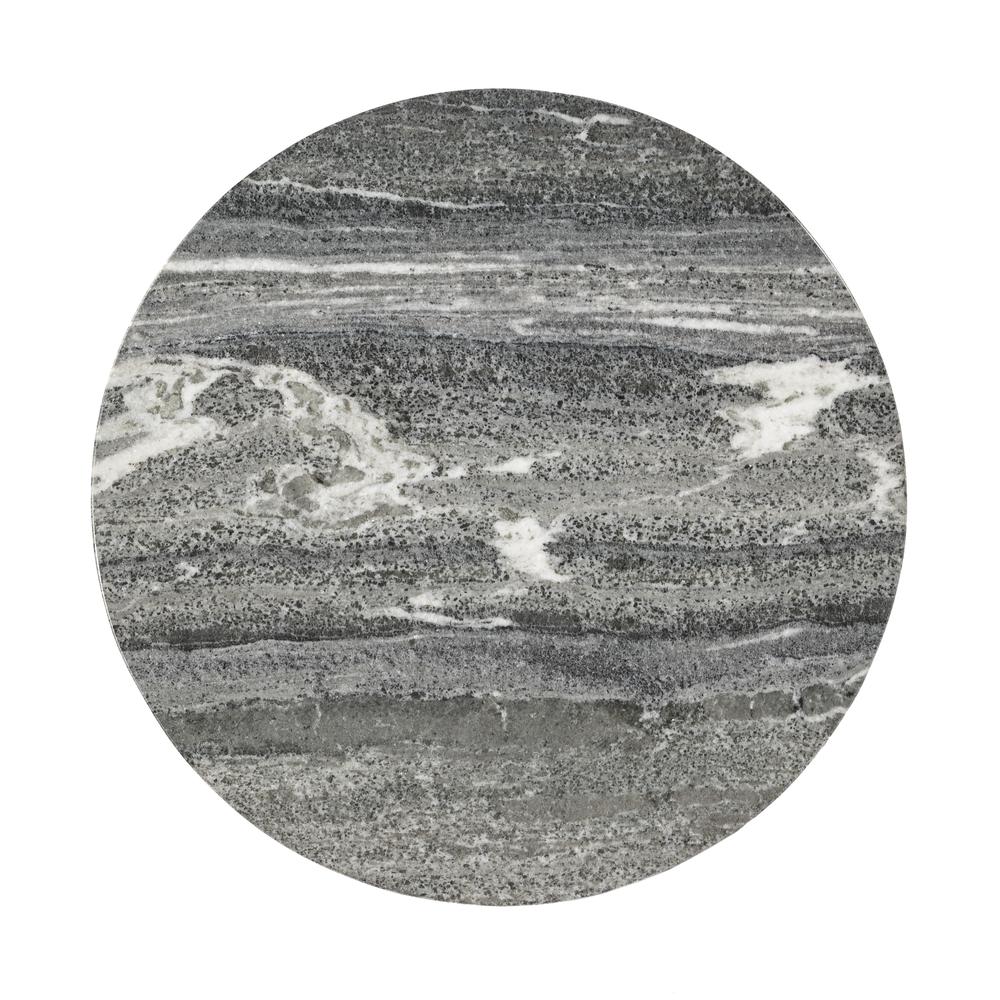 Caty Marble End Table, Multi. Picture 5