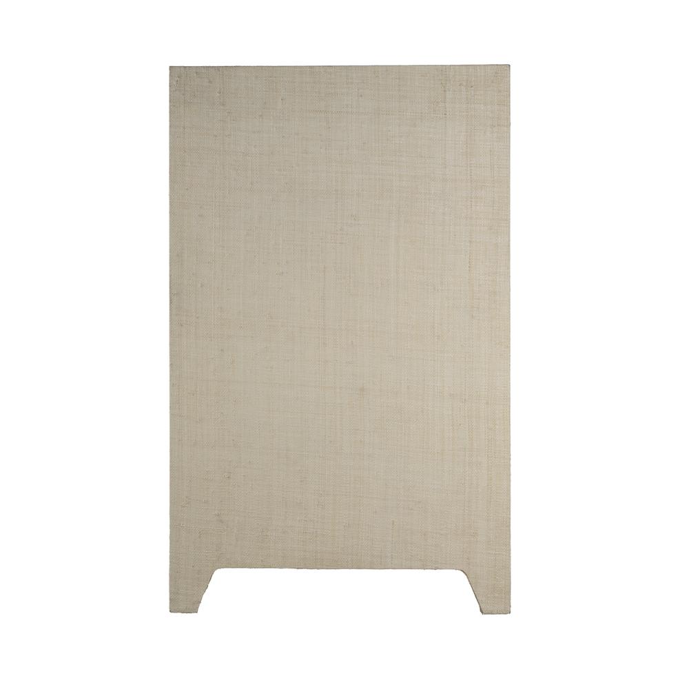 Bar Harbor Raffia 4 Door 70" Sideboard, Natural. Picture 4