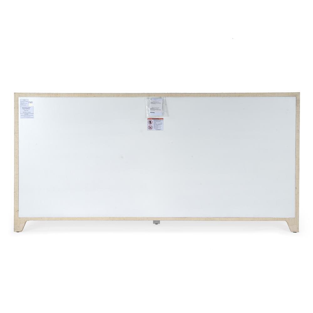 Buffet Cabinet with Storage – Large 4 Door Side Board in Oak Finish. Picture 7