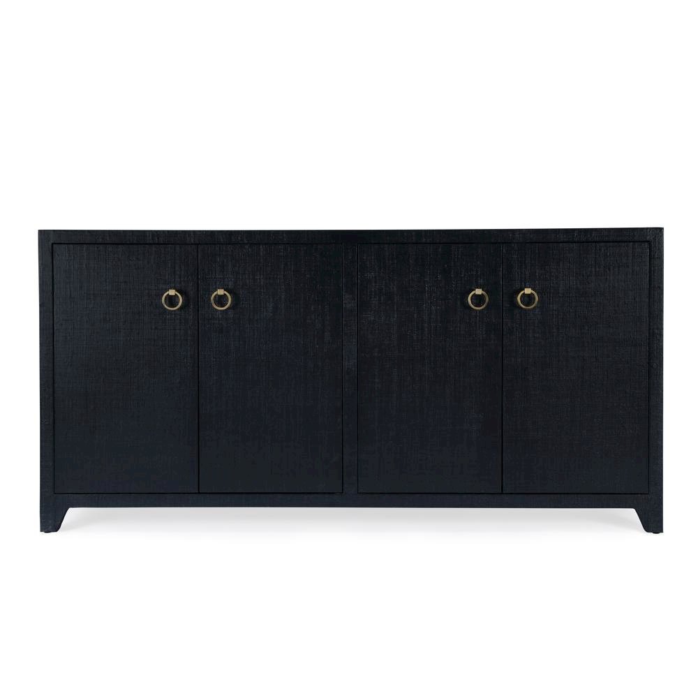 Navy Buffet Cabinet with Storage – Sideboard Buffet Cabinet for Entryway. Picture 4