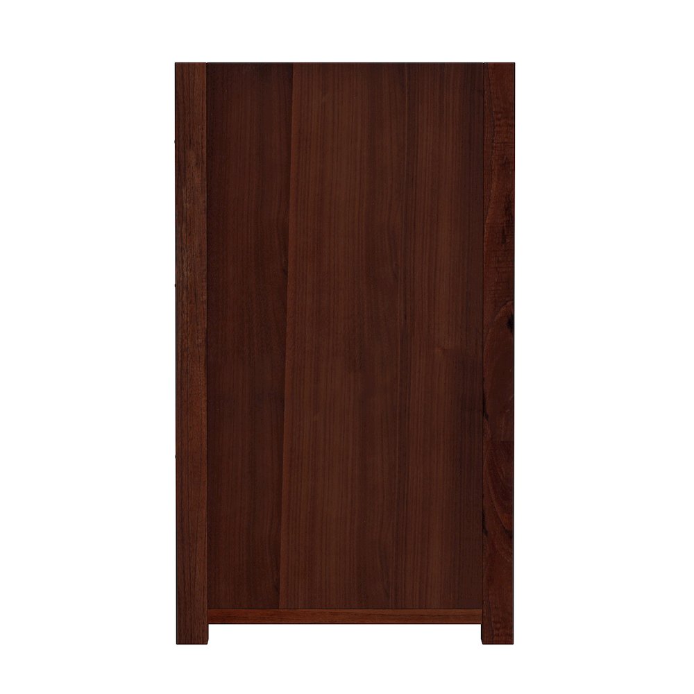 Lark  25 in. W Wood 3 Drawer Nightstand, Medium Brown. Picture 5