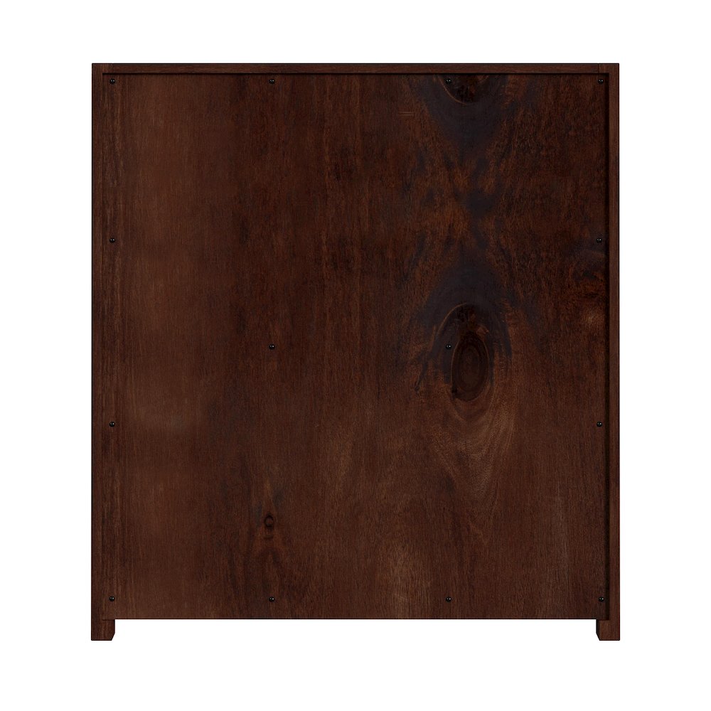 Lark  25 in. W Wood 3 Drawer Nightstand, Medium Brown. Picture 6