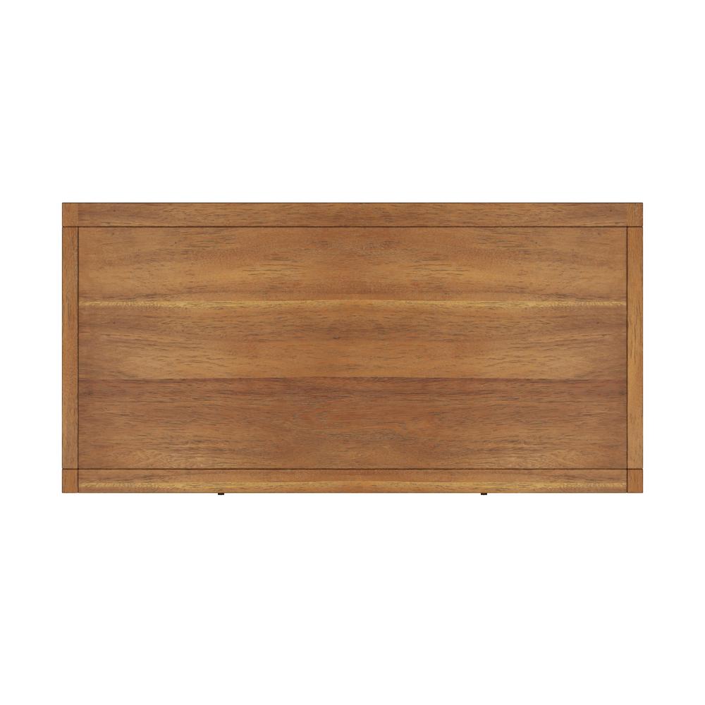 Lark 5 Drawer Dresser, Light Brown. Picture 5