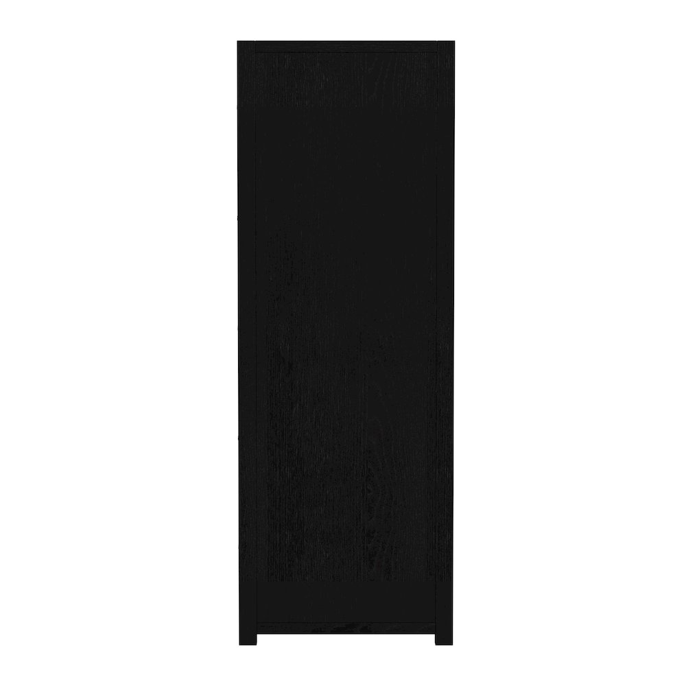 Lark 36 in. W Wood 5 Drawer Dresser/Chest of Drawers, Black. Picture 5