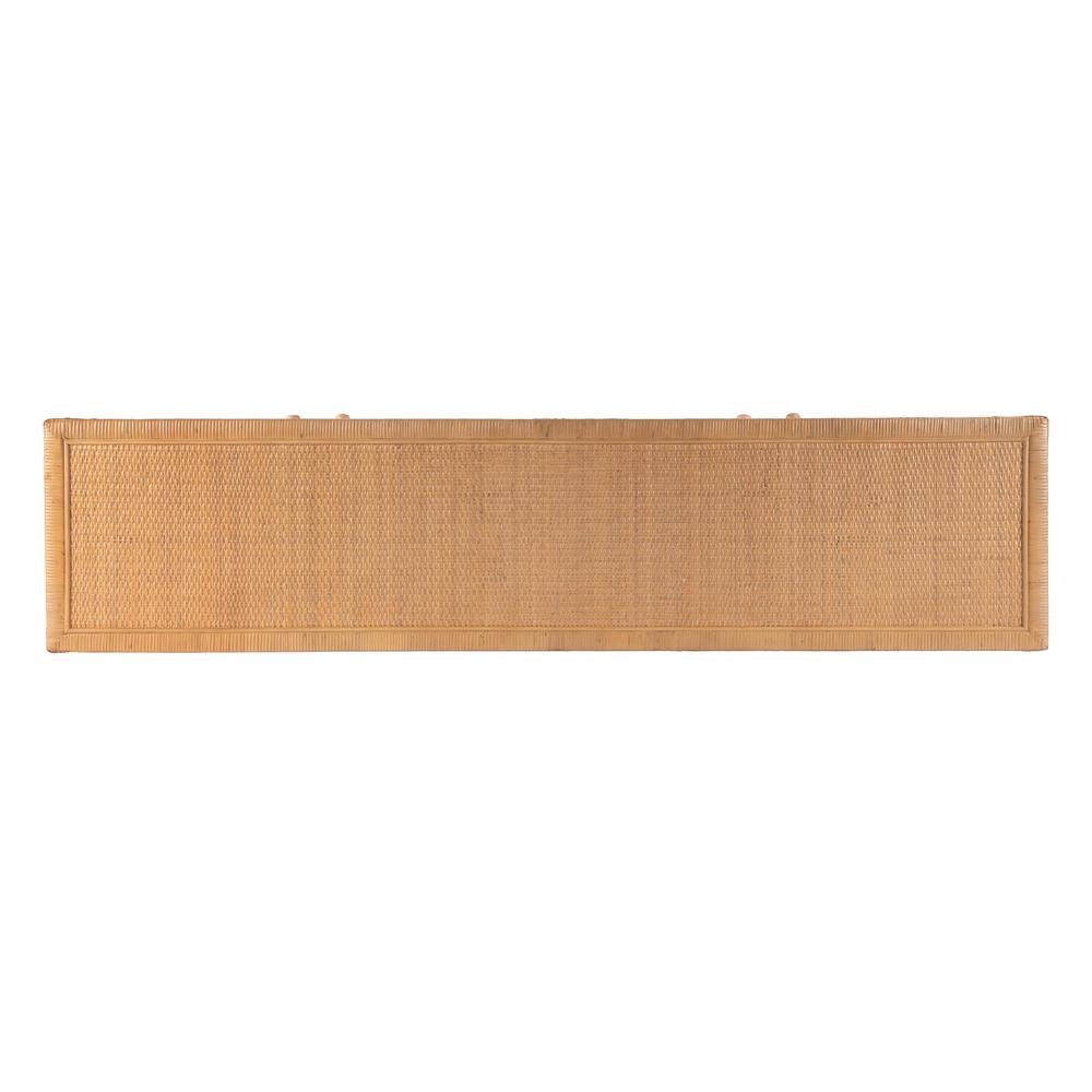 Captiva Rattan 4 Door 76" Sideboard, Natural. Picture 6