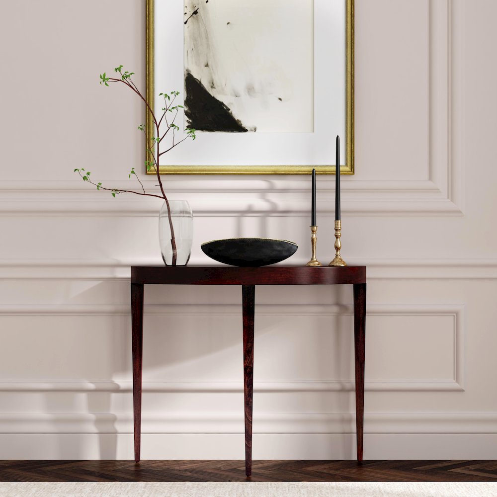 Ingrid Console Table, Brown. Picture 2