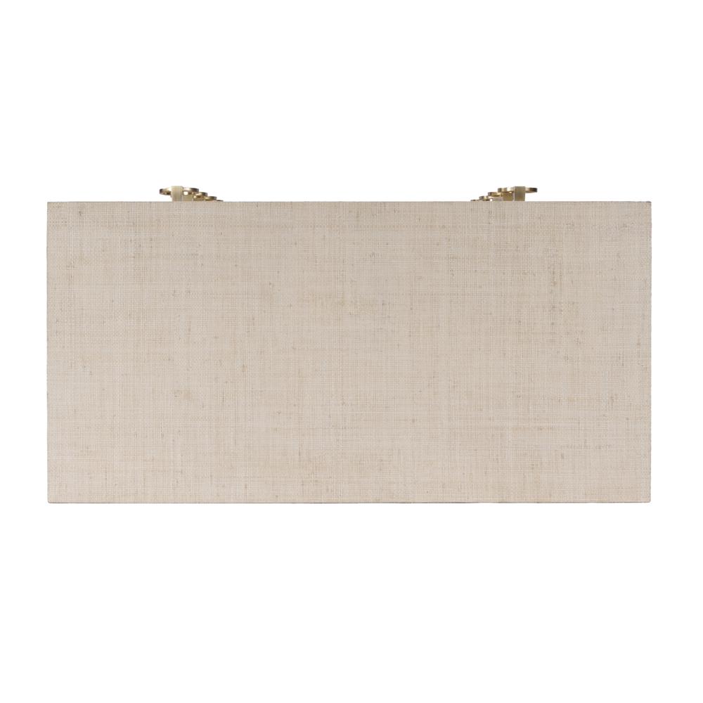 Bar Harbor 5 Drawer Raffia Dresser, Natural. Picture 6