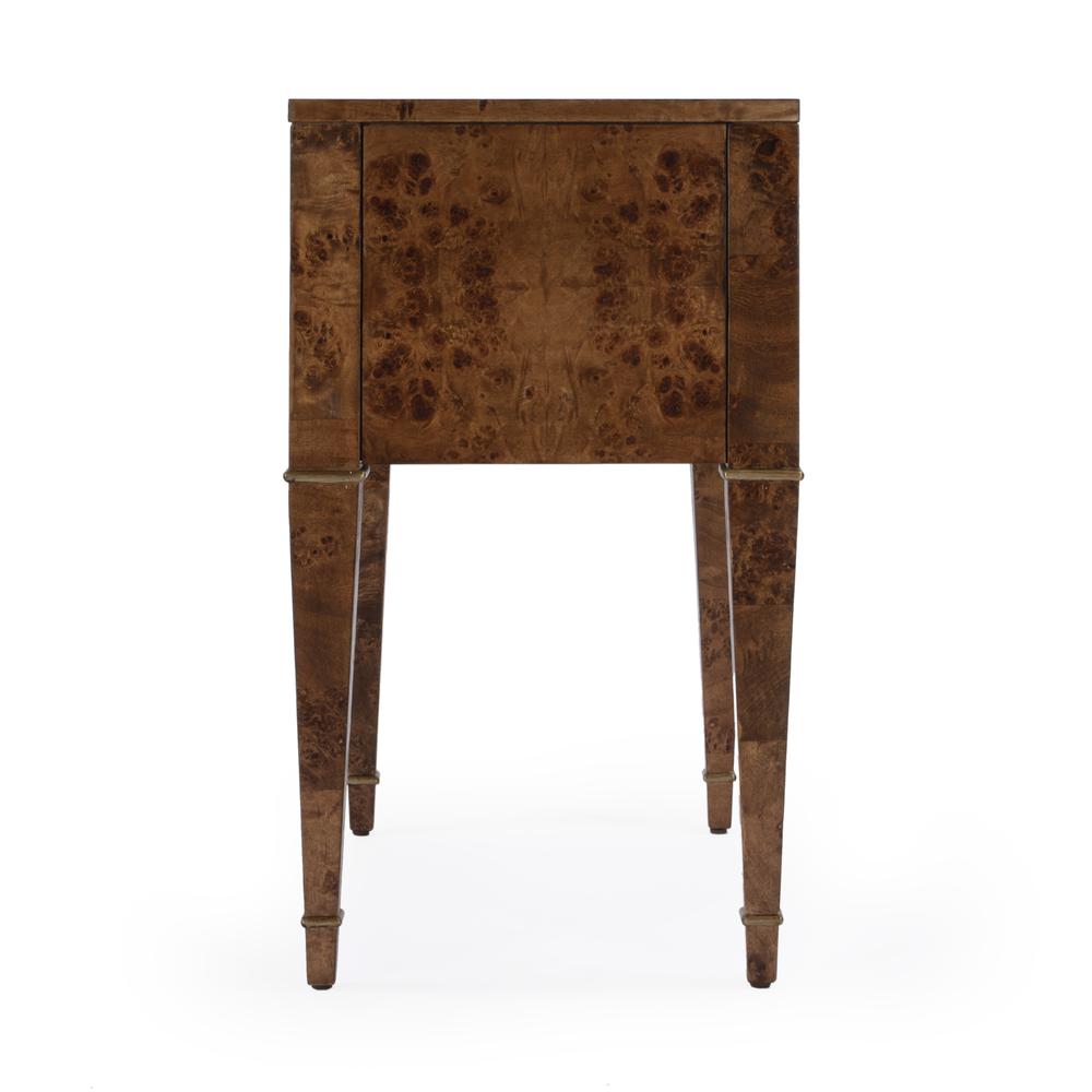 Kai 2 Drawer End Table, Light Brown. Picture 6